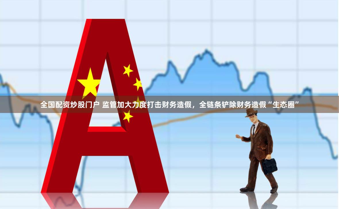 全国配资炒股门户 监管加大力度打击财务造假，全链条铲除财务造假“生态圈”