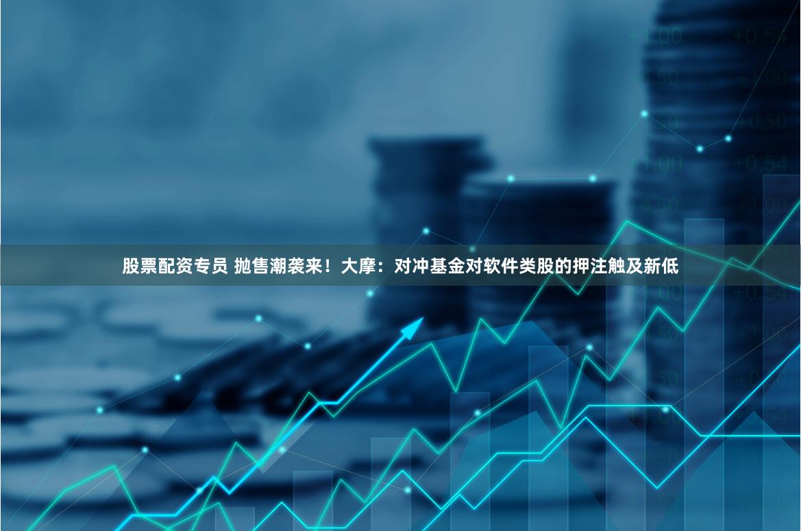 股票配资专员 抛售潮袭来！大摩：对冲基金对软件类股的押注触及新低