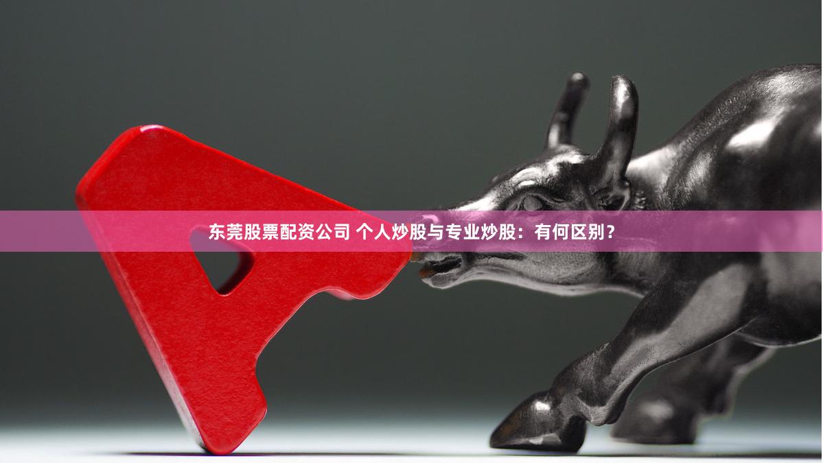 东莞股票配资公司 个人炒股与专业炒股：有何区别？